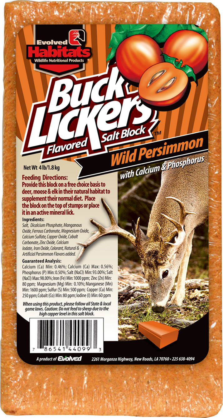 Evolved Buck Lickers Flavored Salt Block