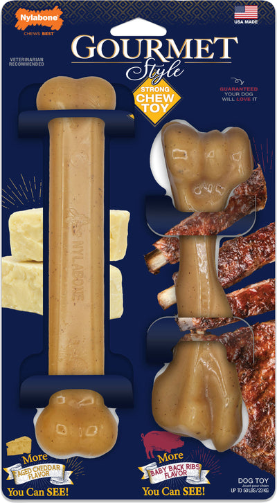 Nylabone Gourmet Style Strong Chew Femur And Ribs