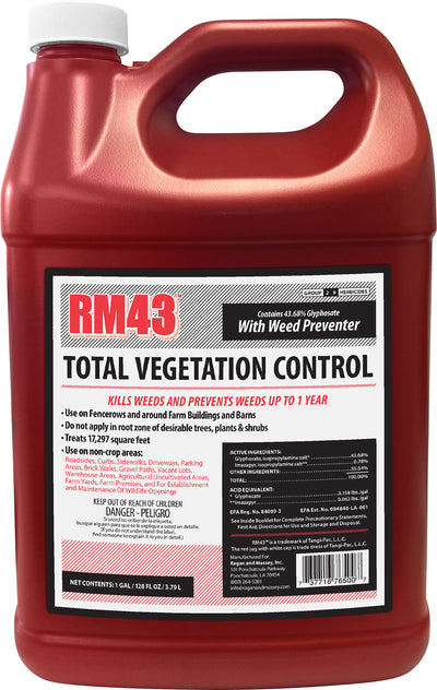 Rm43 Total Vegetation Control Concentrate