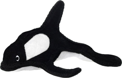 Tuffy Ocean Killer Whale Durable Squeaky Soft Toy