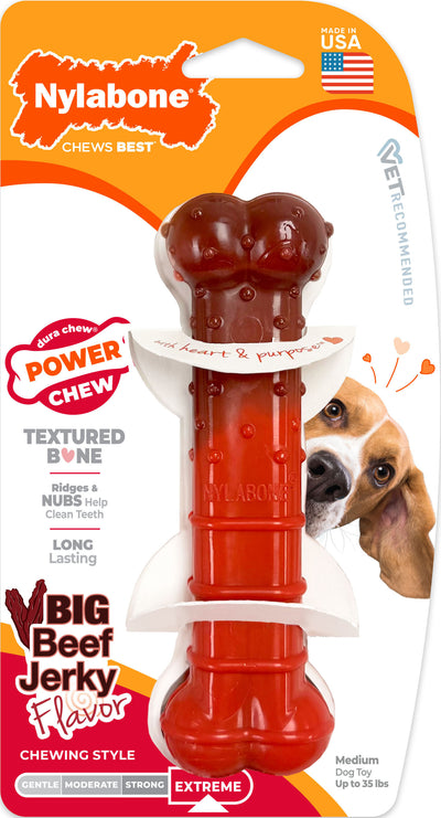 Nylabone Power Chew Flavor Frenzy Textured Bone