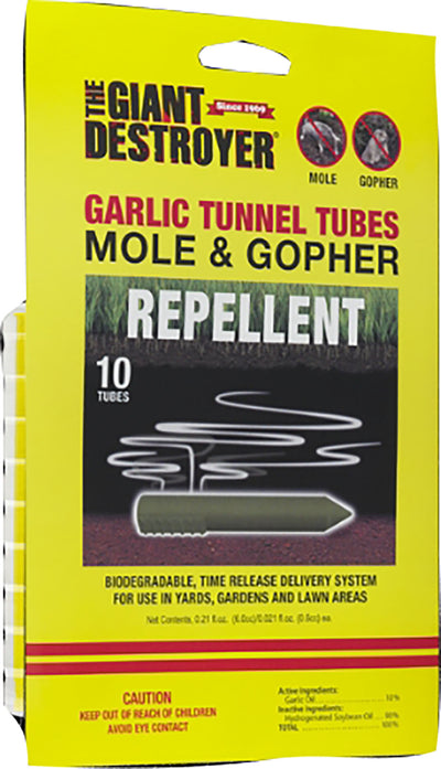 Giant Destroyer Tunnell Tubes For Moles & Gophers