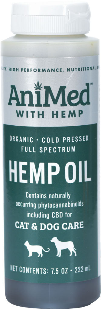 Full Spectrum Hemp Oil For Cats & Dogs