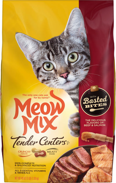 Meow Mix Tender Centers Dry Cat Food