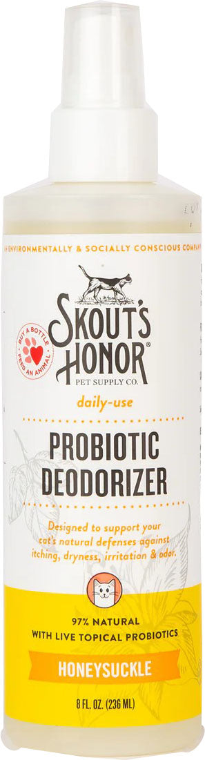 Skouts Honor Probiotic Daily Deodorizer Cat Spray