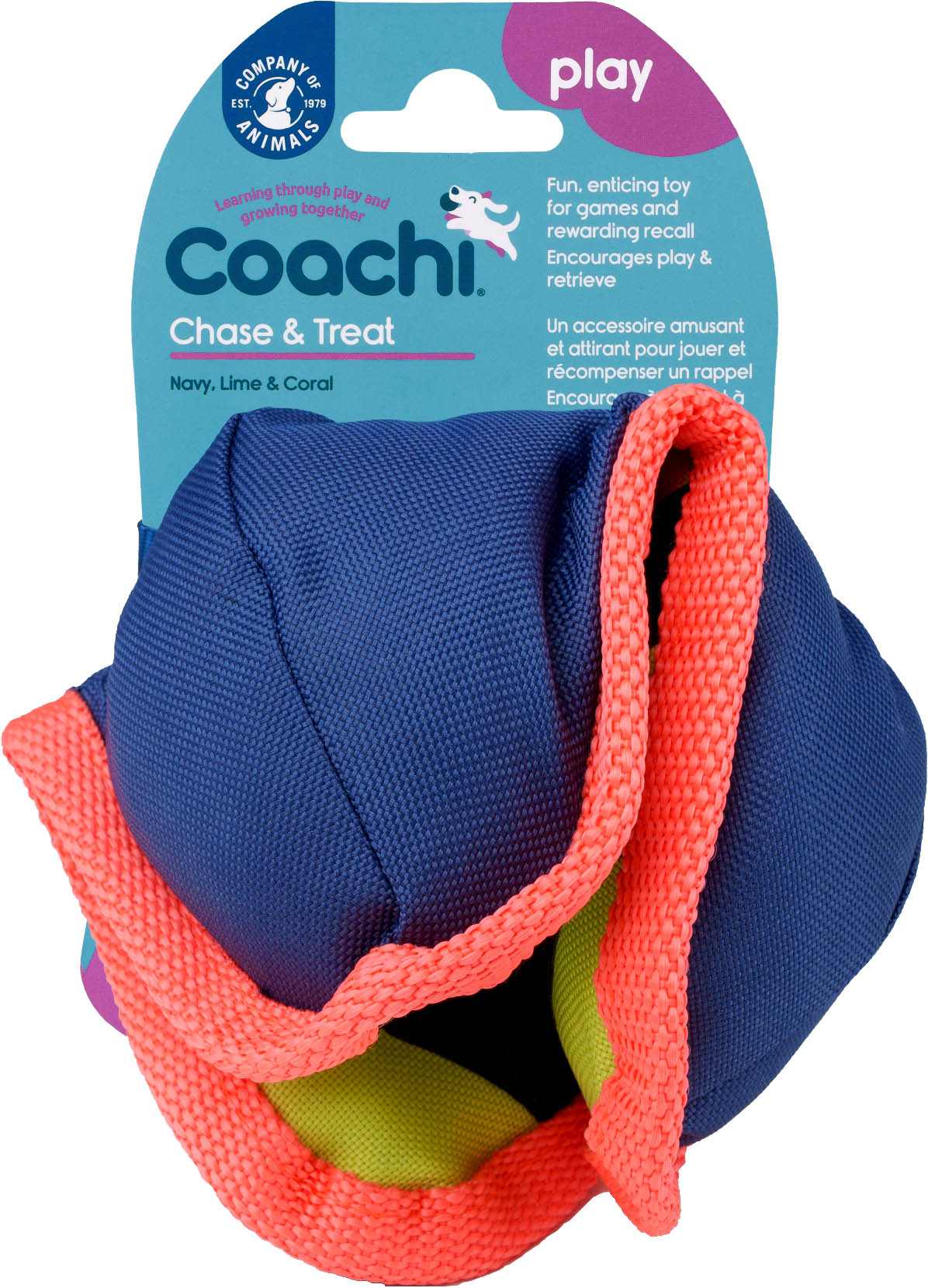 Coachi Chase & Treat Ball Throw And Fetch