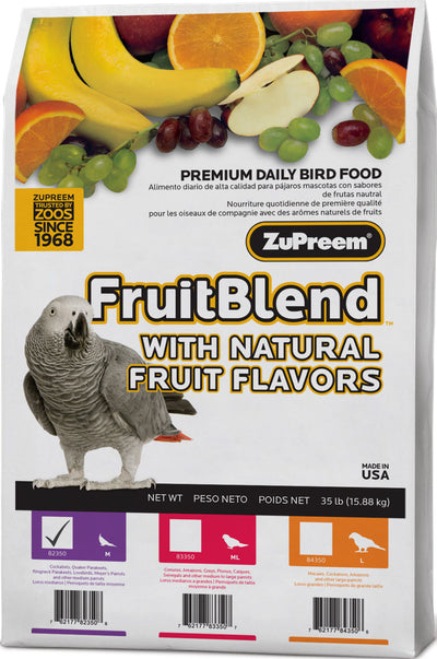 Fruitblend Flavor Medium Bird Food
