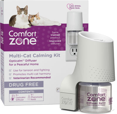 Comfort Zone Multi-Cat Diffuser Kit For Cats