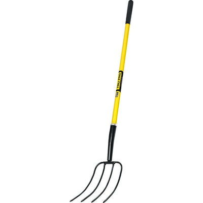 Tru Pro 4 Tine Forged Manure Fork W/Long Handle