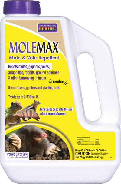 Bonide Molemax Mole & Vole Repellent Granules