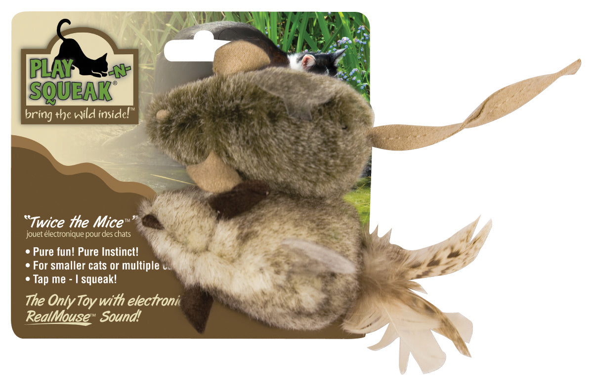 Play-N-Squeak Twice The Mice Electronic Toy