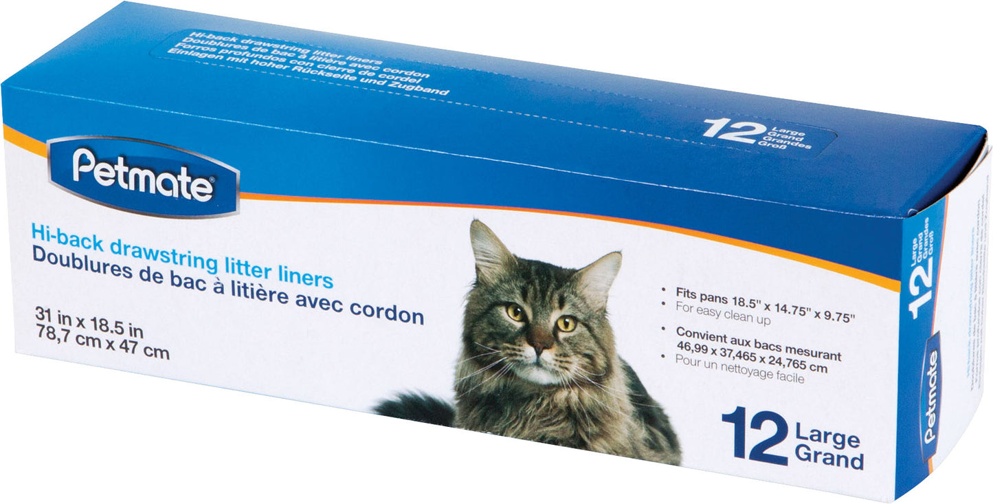 Hi-Back Litter Pan Liner