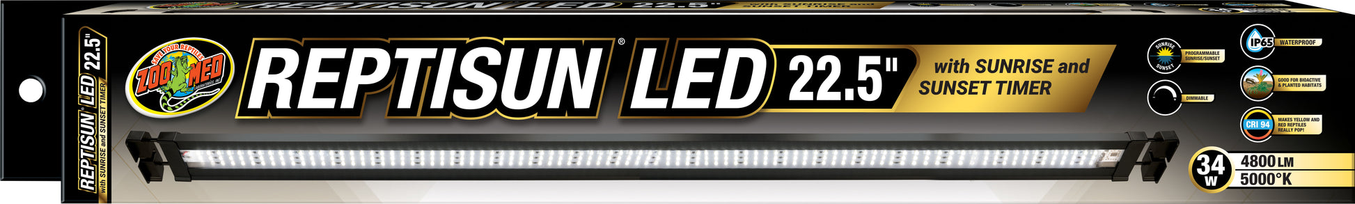 Reptisun Led With Sunrise And Sunset Timer