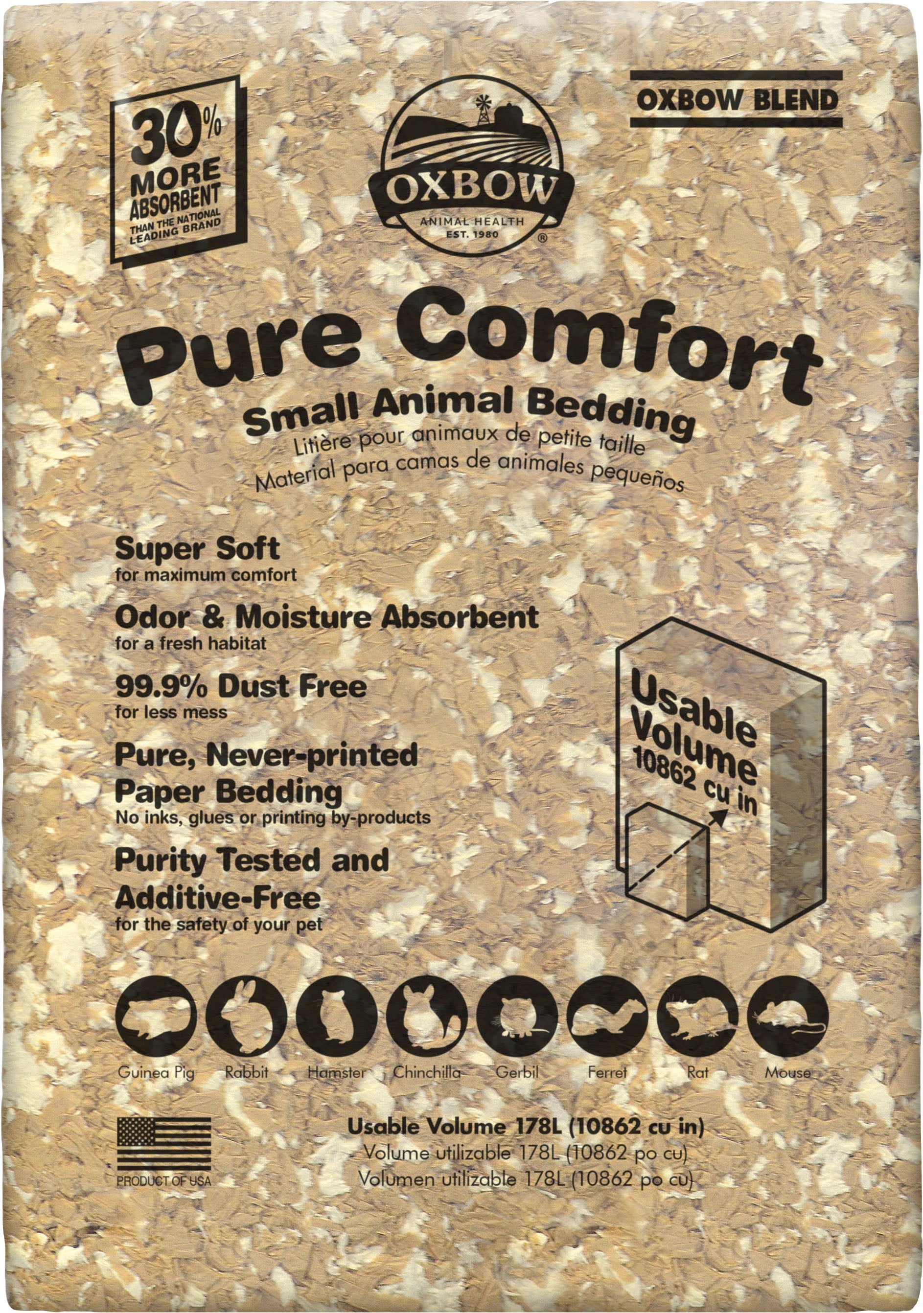 Pure Comfort Small Animal Paper Bedding