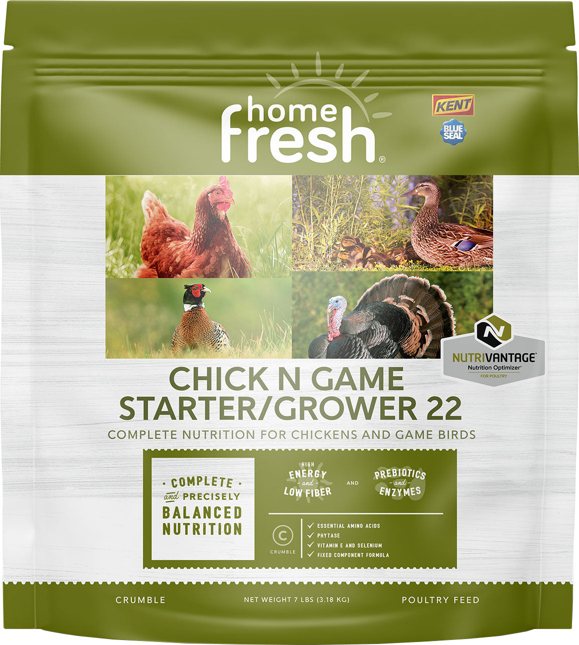 Blue Seal Home Fresh Multi Flock Starter Crumbles