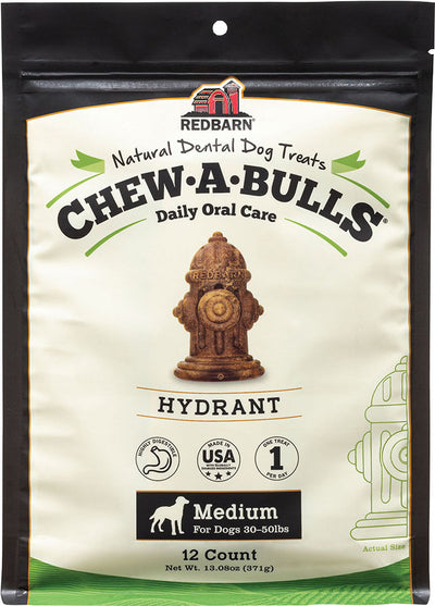 Redbarn Chew-A-Bulls Hydrant Dental Treats