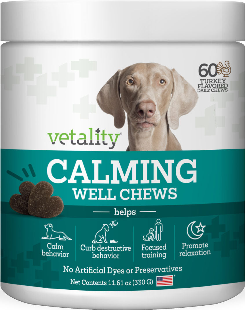 Vetality Calming Well Chews For Dogs