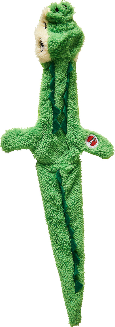 Love The Earth Crocodile Stuffing Free Dog Toy