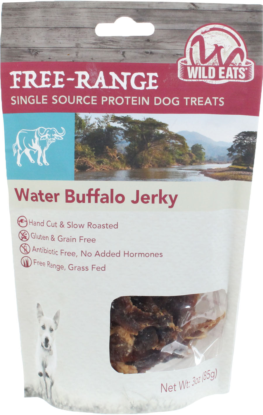 Wild Eats Water Buffalo Jerky Dog Treats