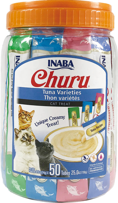 Inaba Churu Puree Cat Treats Variety Pack