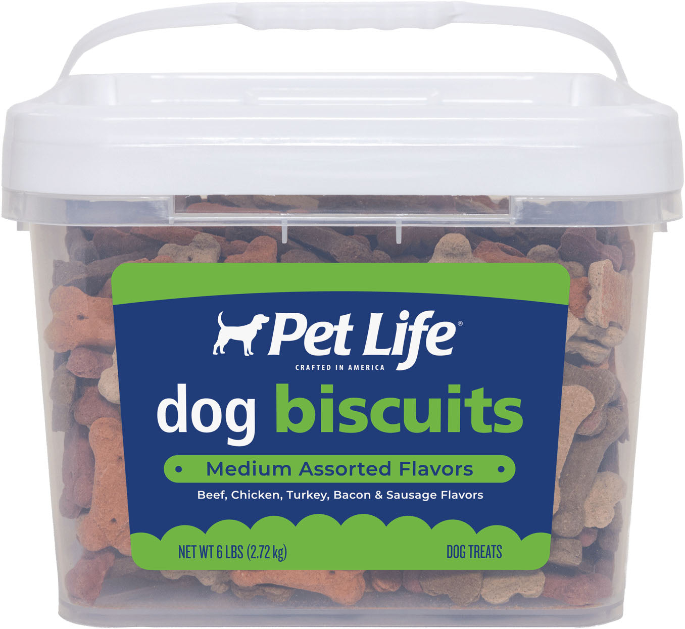 Pet Life Dog Biscuits Barrel