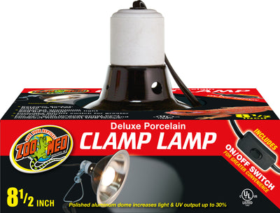 Deluxe Porcelain Clamp Lamp