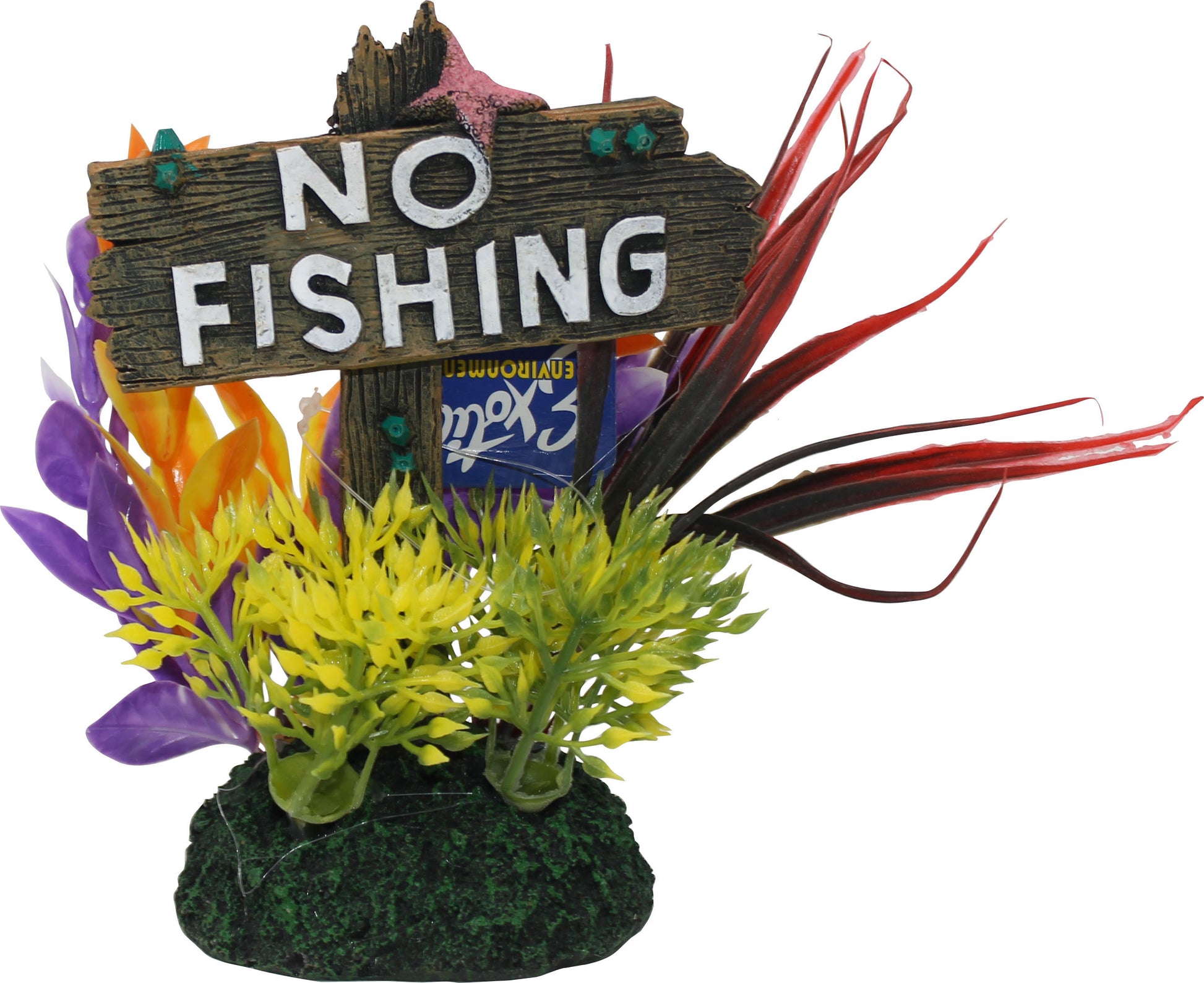 Exotic Environments No Fishing No Kidding Sign