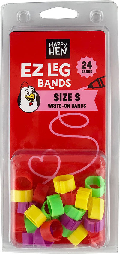 Happy Hen Ez Leg Bands Writable