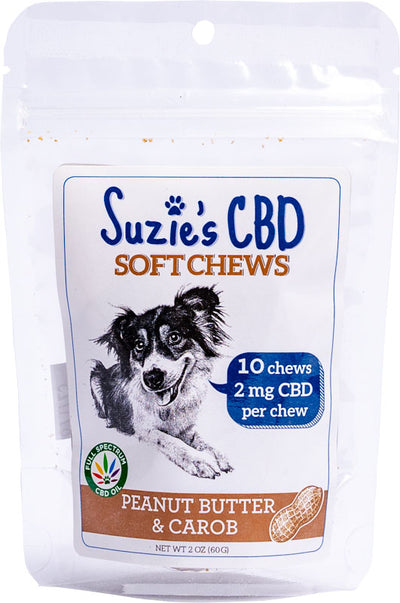 Suzie'S Cbd Soft Chews For Dogs Trial Size