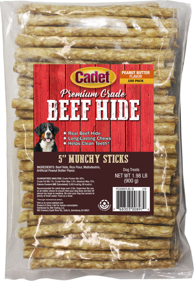 Cadet Gourmet Munchy Rawhide Sticks