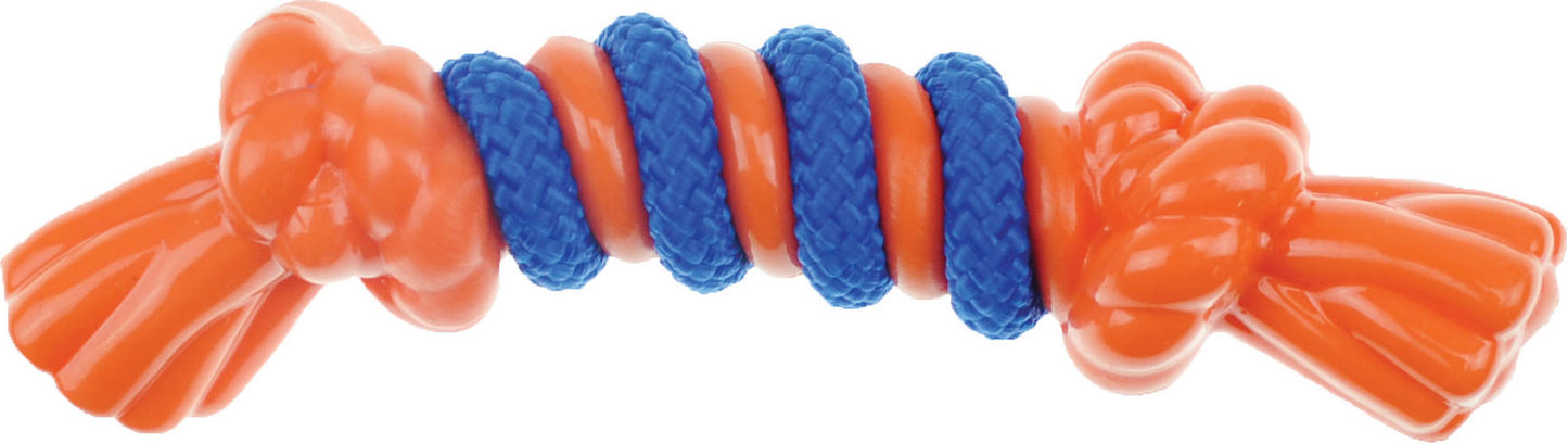 Infinity Tpr/Rope Bone Dog Toy