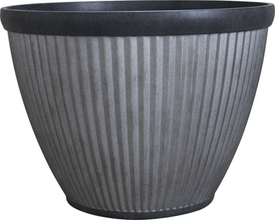 Southern Patio Westlake Round Pleated Planter