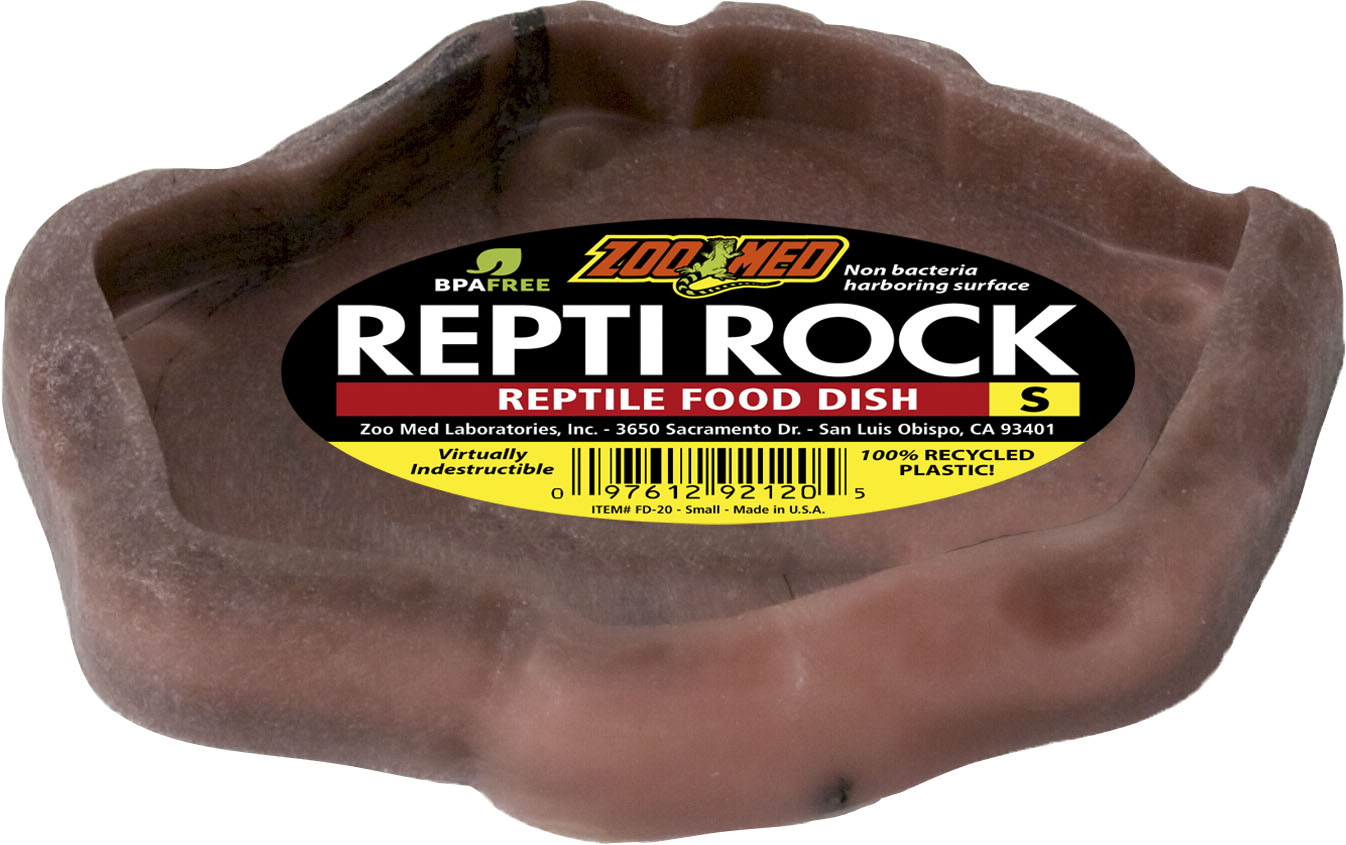 Repti Rock Reptile Food Dish