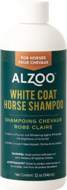 Alzoo White Coat Horse Shampoo