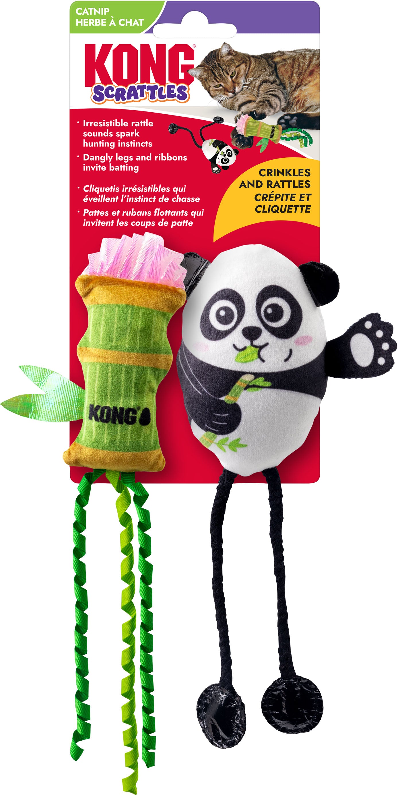 Kong Scrattles Panda