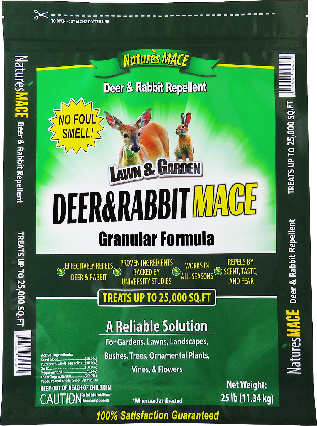 Nature'S Mace Deer & Rabbit Repellent Granular