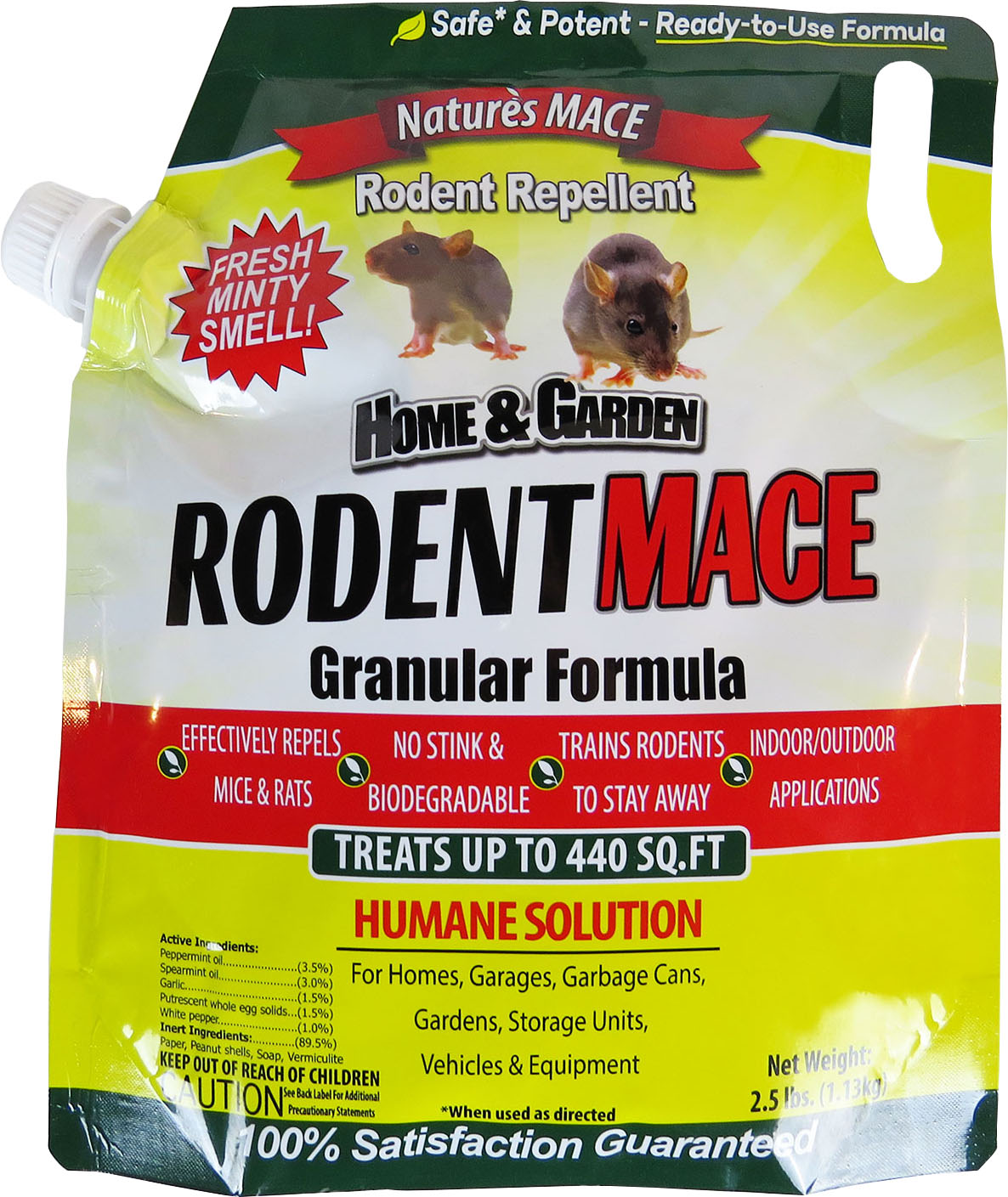Nature'S Mace Rodent Repellent Granular