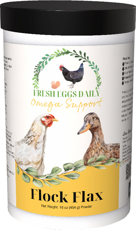 Fresh Eggs Flock Flax Omega Support