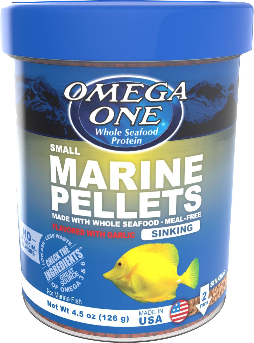 Omega One Garlic Marine Pellet Sink