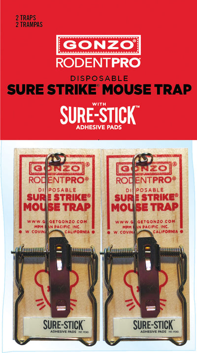 Gonzo Rodent Pro Sure-Stick Mouse Trap