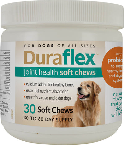Durvet Duraflex Joint Soft Chews W/Probiotics