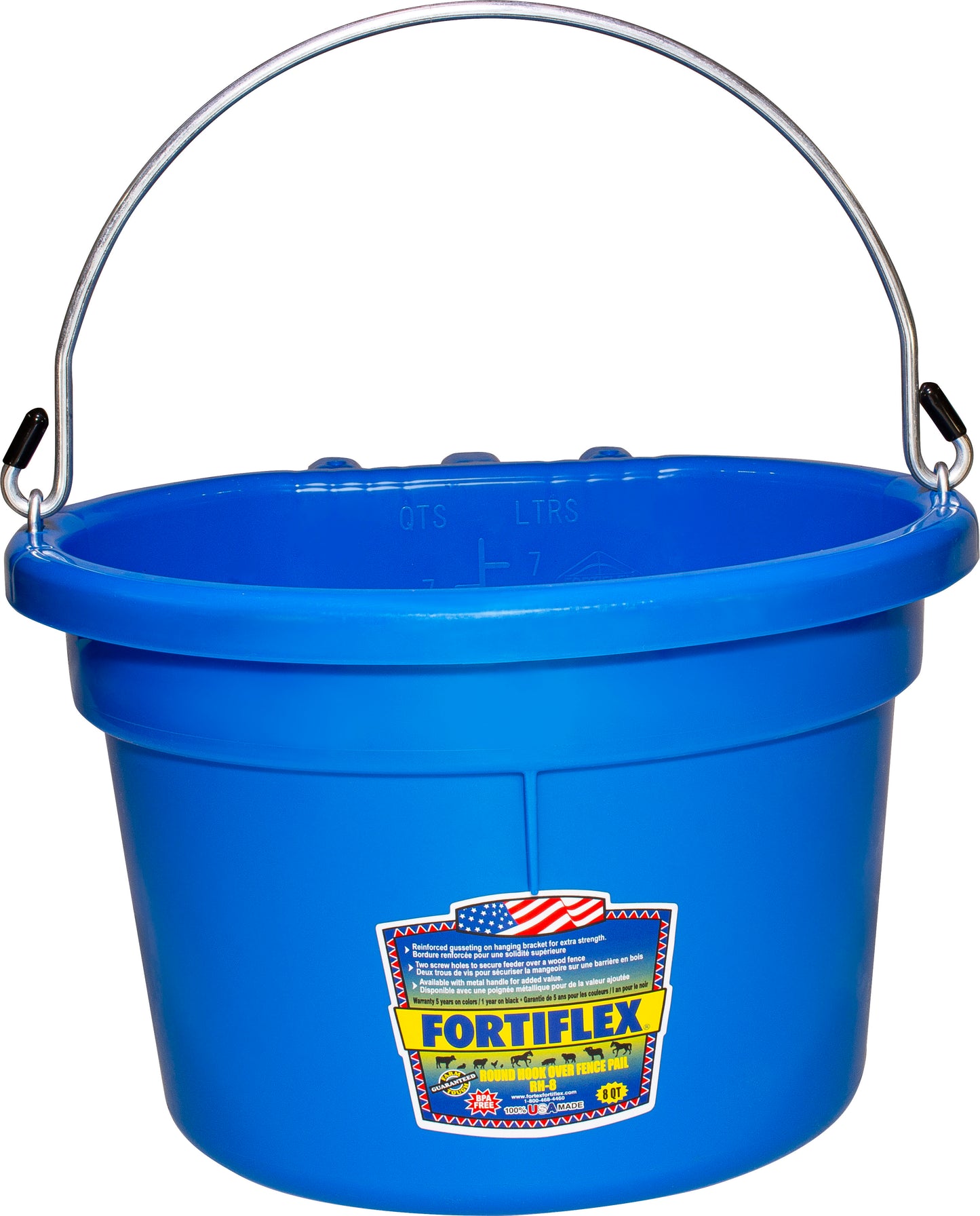 Fortex Round Over The Fence Pail With Handle