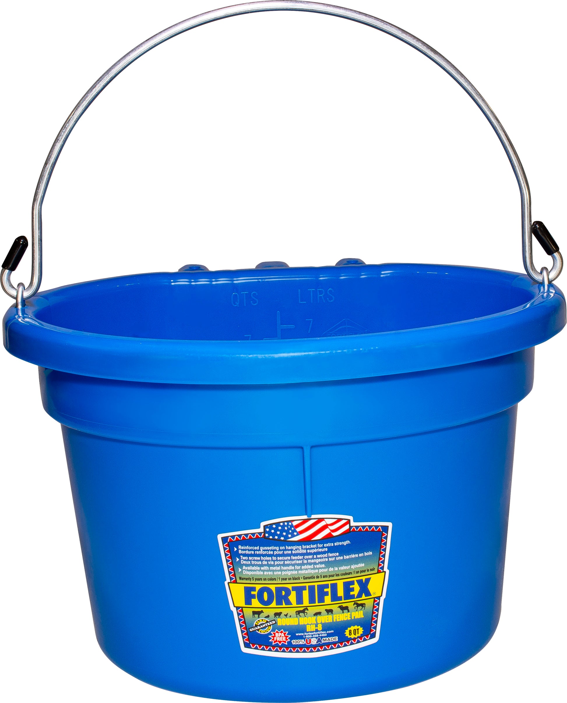 Fortex Round Over The Fence Pail With Handle