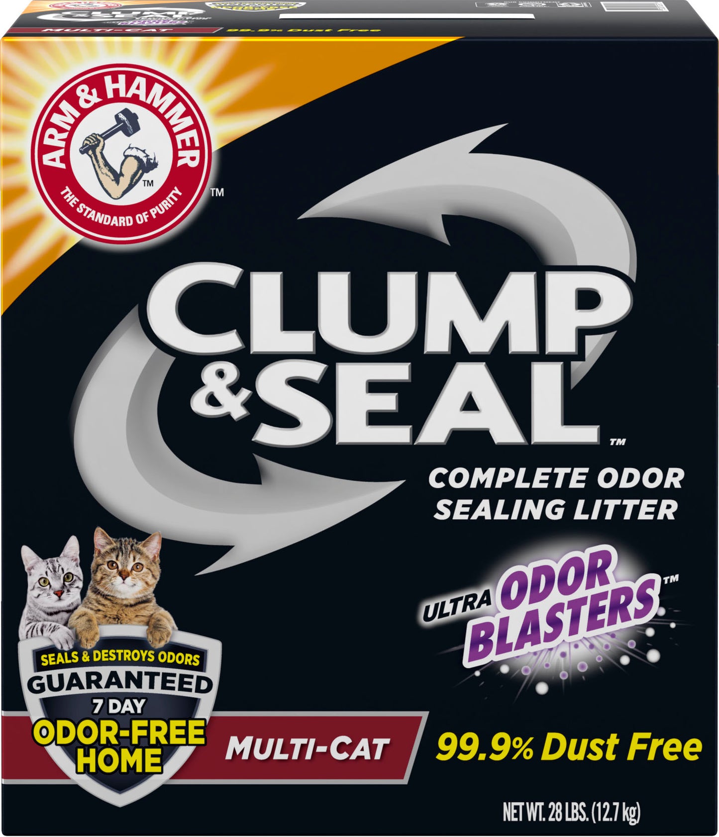 Arm & Hammer Clump & Seal Multi-Cat Litter