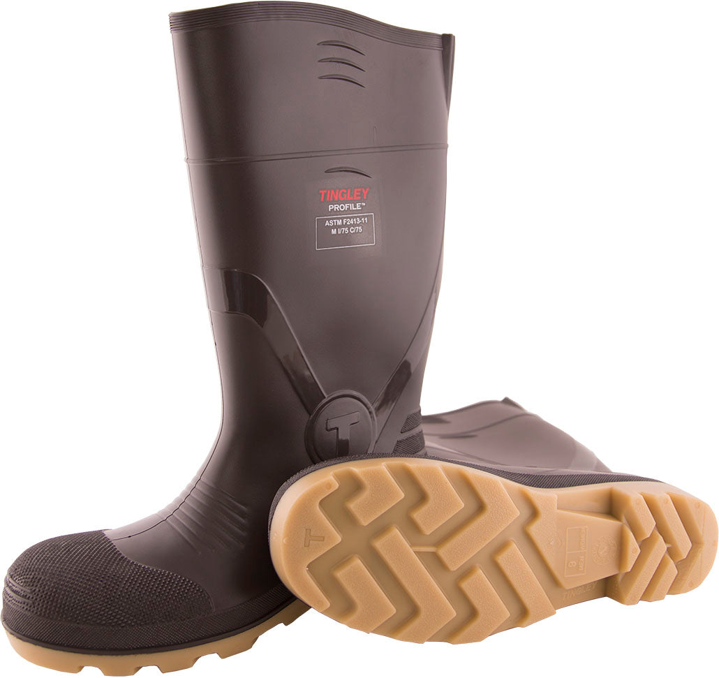 Tingley Profile Plain Toe Knee Boot