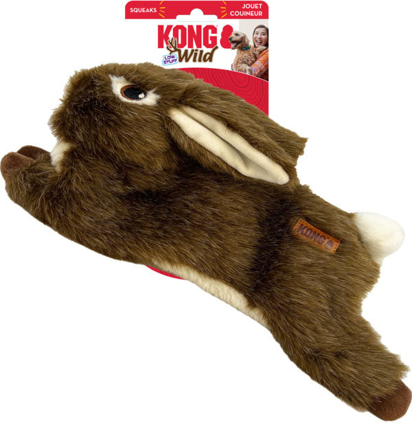 Kong Wild Low Stuff Rabbit