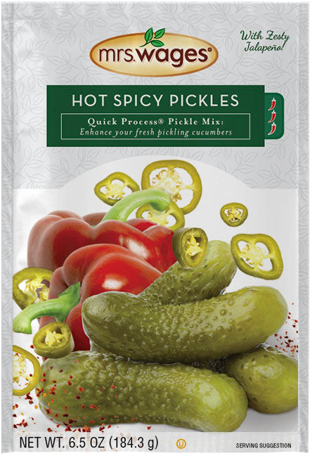 Mrs. Wages Quick Process Hot Spicy Pickle Mix