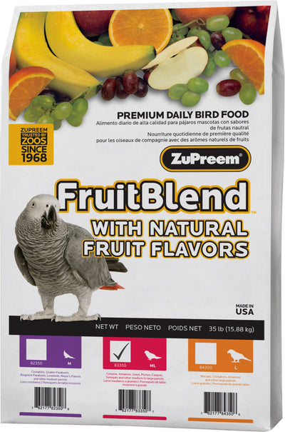 Fruitblend Flavor Parrots/Conures Food
