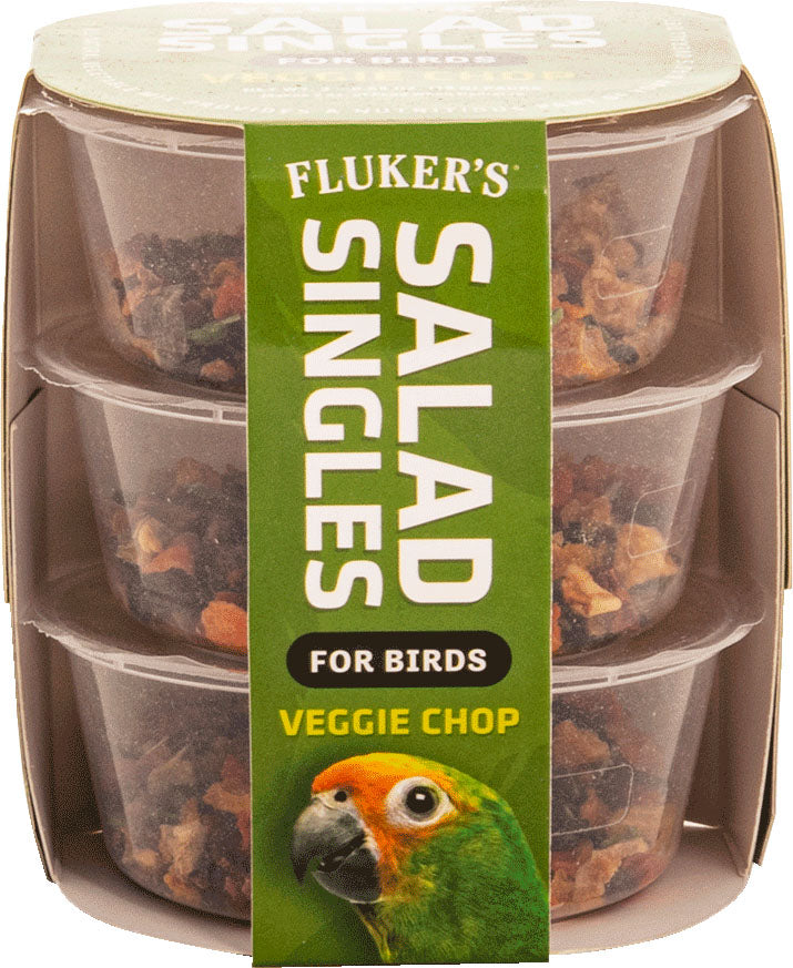 Salad Singles Veggie Chop Bird Blend 3 Pack