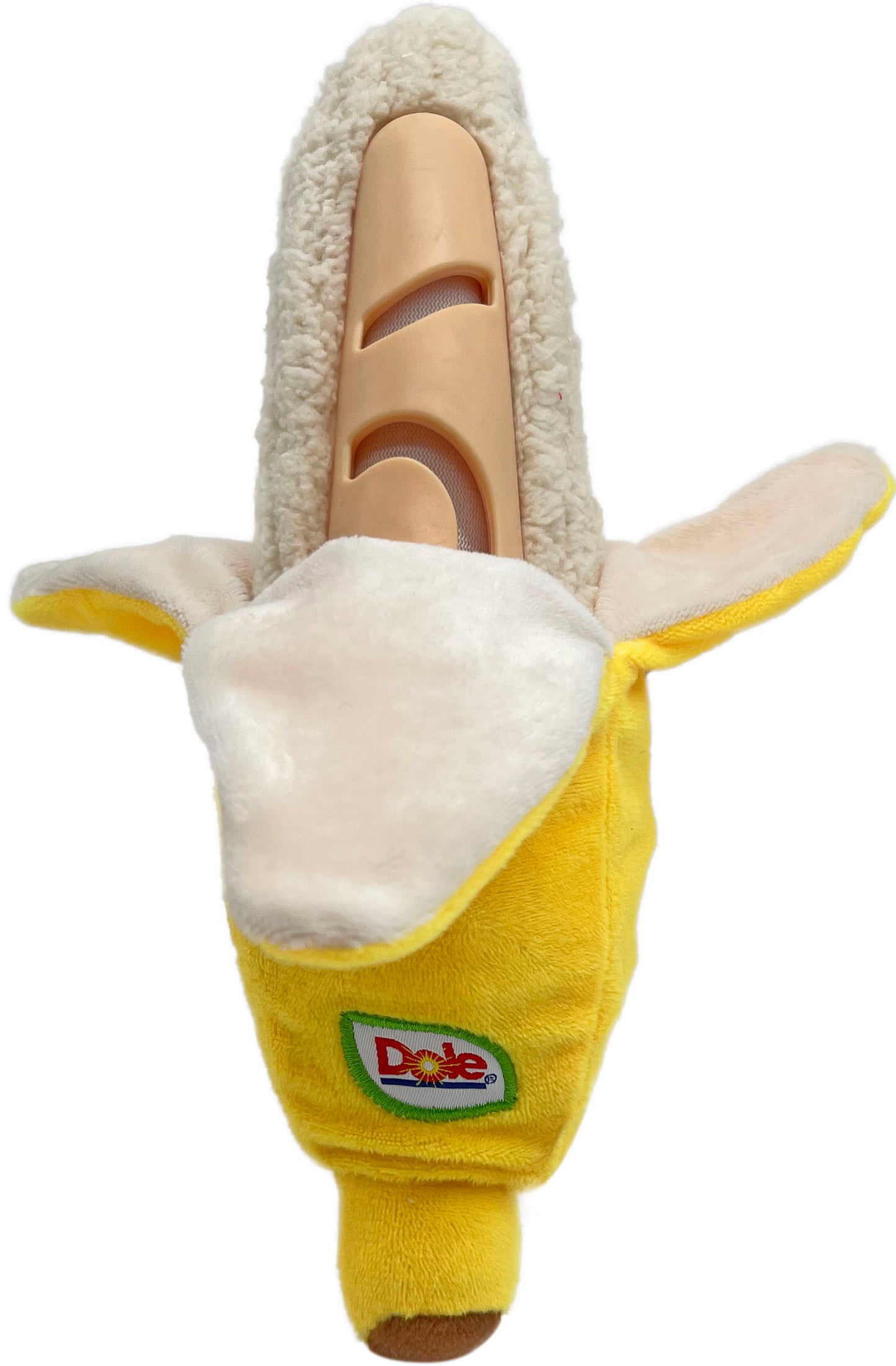 Dole Pet Banan-O-Hide Treat Dispenser Plush Toy